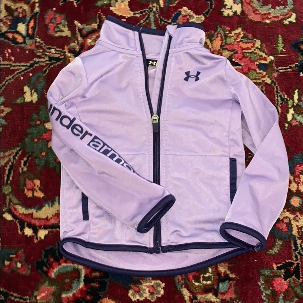 2T under armour zip up